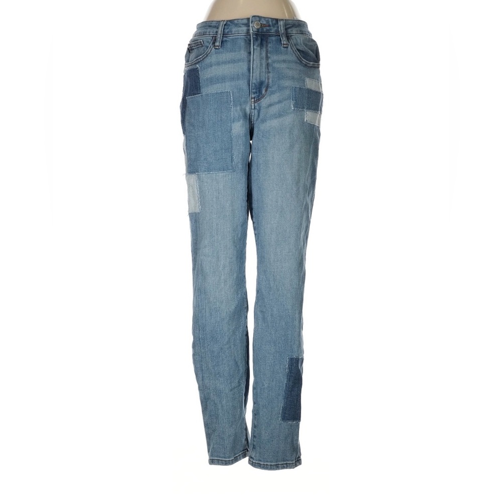 Judy Blue High Waist Patchwork Boyfriend Jeans JB88499 Size 15/32 Boutique Boho